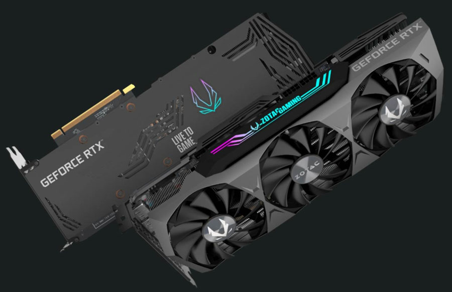 ZOTAC Trinity GeForce RTX 3080 Ti Video Card ZT-A30810D-10P